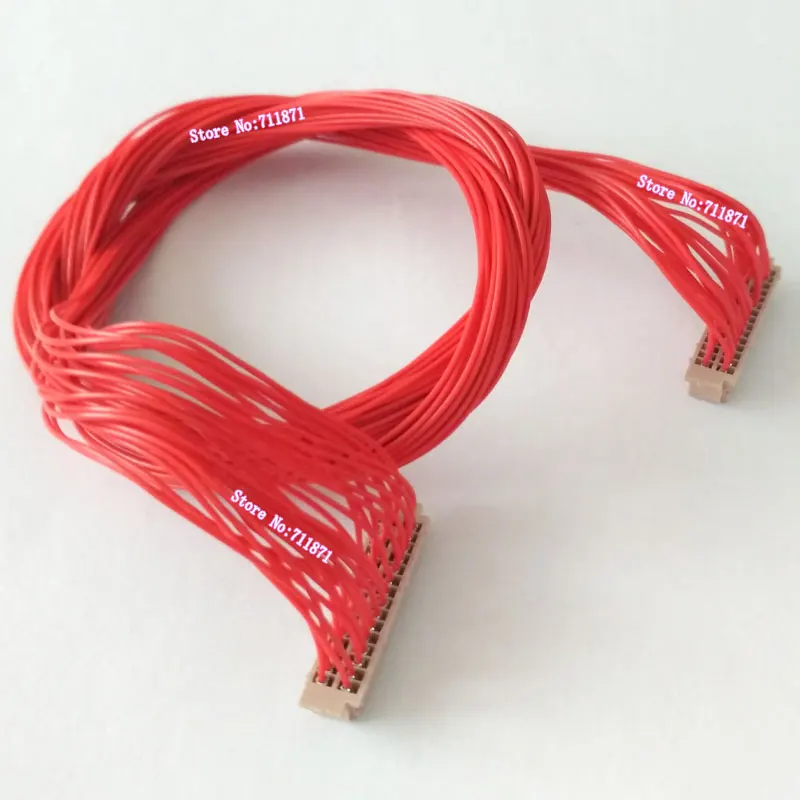 30Pin LCD Screen Cable DF13 to DF13 1.25m Wire Cord 30P DF13-30DS-1.25C for Electronic Devices