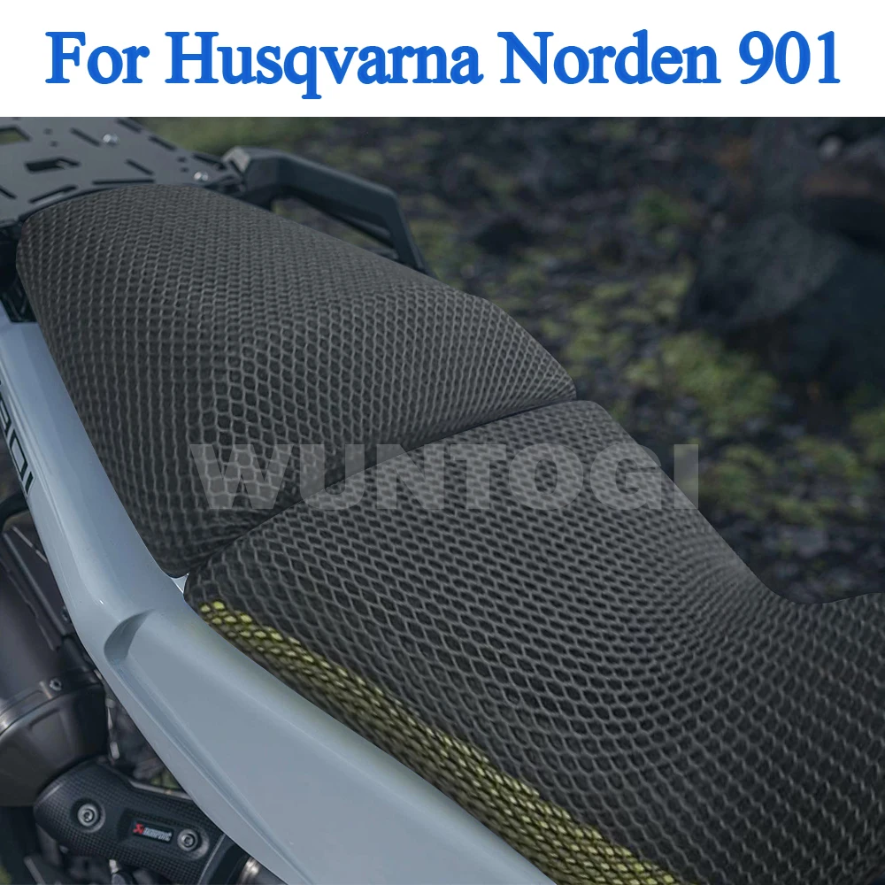 

Norden 901 2022- Motorcycle Heat Insulation Seat Cover For Husqvarna Norden 901 Non-slip Cushion Accessories Nylon Fabric Saddle