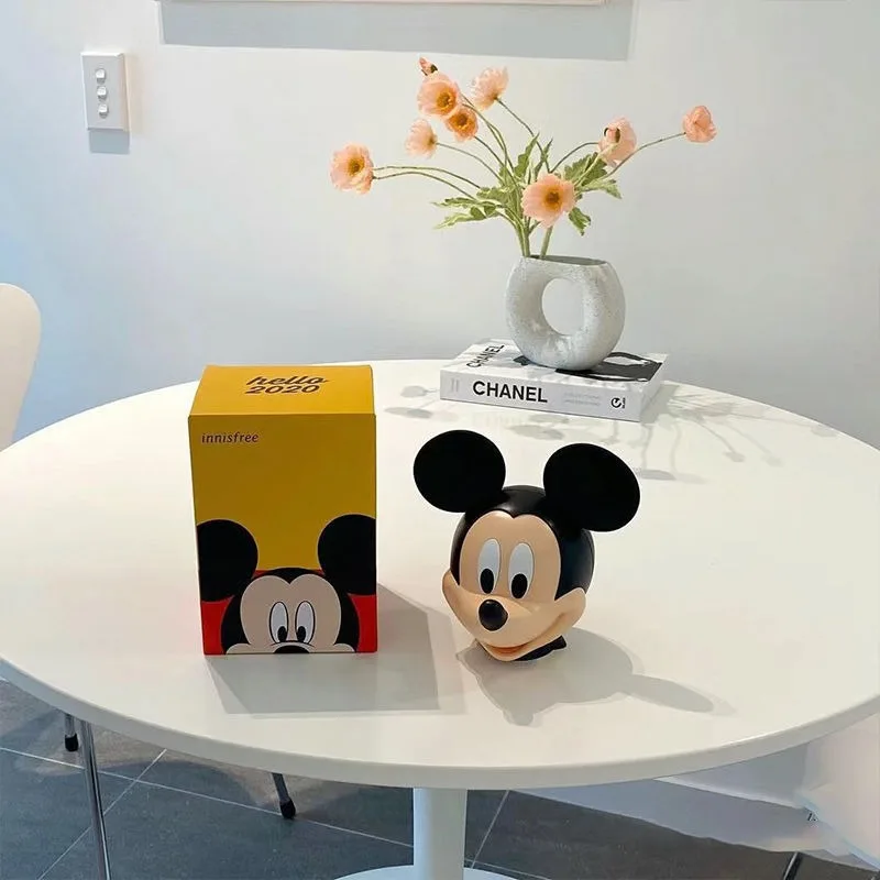 Disney Mickey Mouse Head Piggy Bank Cartoon Cute Living Room Home Decoration Wysoki wyglądający prezent urodzinowy dla chłopców i dziewcząt