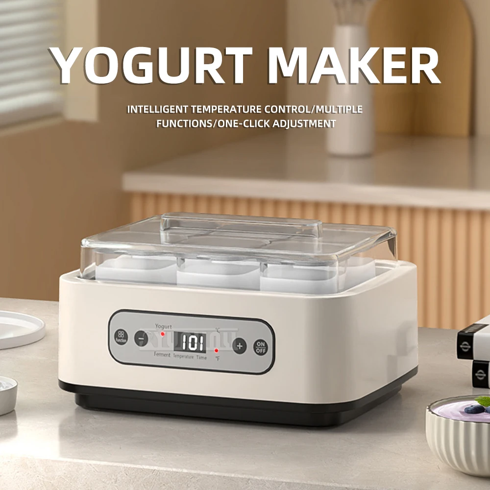 

Йогуртница DL-003 с регулируемой температурой 1,5 л для домашнего использования, кухонная техника