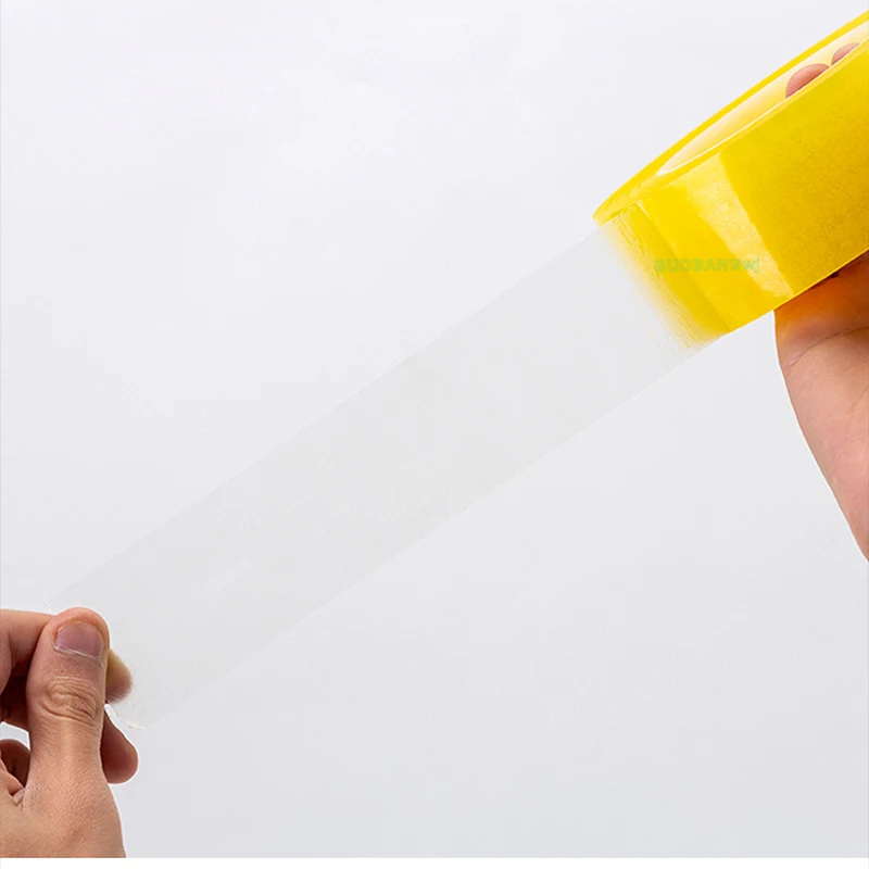 Yellow Carton Sealing Tape, Packing Tape, Moving Tape Shipping Packaging Tape,Designed for Packing, Shipping and Mailing
