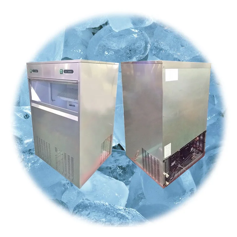 Newest Type Ice Maker 100Kg/24H Bullet Shaped Ice Making Machine for Bar and Pub