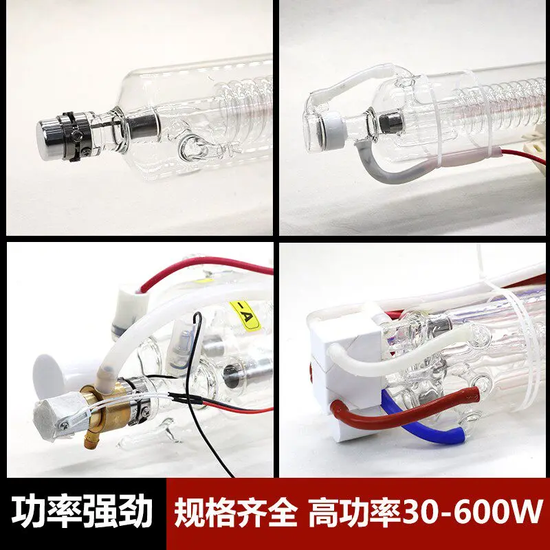 Carbon Dioxide Laser Tube 40W High Power Engraving and Cutting Machine Accessories