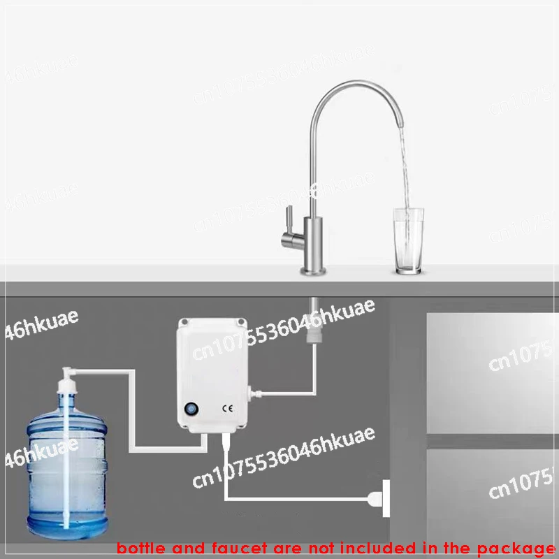 

110/ 220V Water Dispenser Water Bottle Pump System Water Dispensing Pump with Single Two Inlets 20ft Pipe