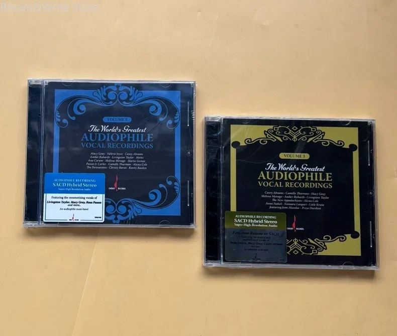 

Classic Jazz Audiophile Vocal Collection Vol.2and3 High-End Hi-Fi Vocal Music Album Music Record Cosplay Walkman Soundtrack Box