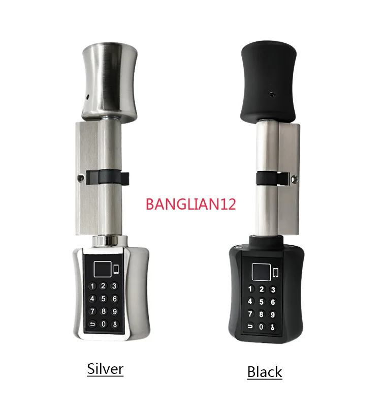 

Smart APP lock cylinder, a variety of unlocking methods, universal fingerprint password lock
