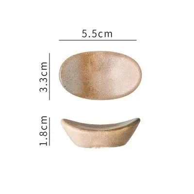 1Piece Earthenware Ingot Chopstick Holder Chopstick Rest For Dining Table Accessories Supplies