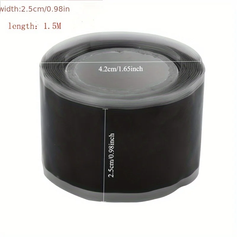 [3pcs Strong Silicone Repair Tape] 3pcs Self-Fusing Wire Hose Bonding Repair Tape