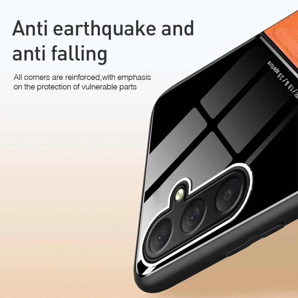 Für Samsung Galaxy A57 A37 A17 A56 A36 A26 A16 A06 A55 A35 A25 A15 A24 Hülle A14 A34 A54 5G TPU Lederhülle Rahmenschutz Coque – Detail 7