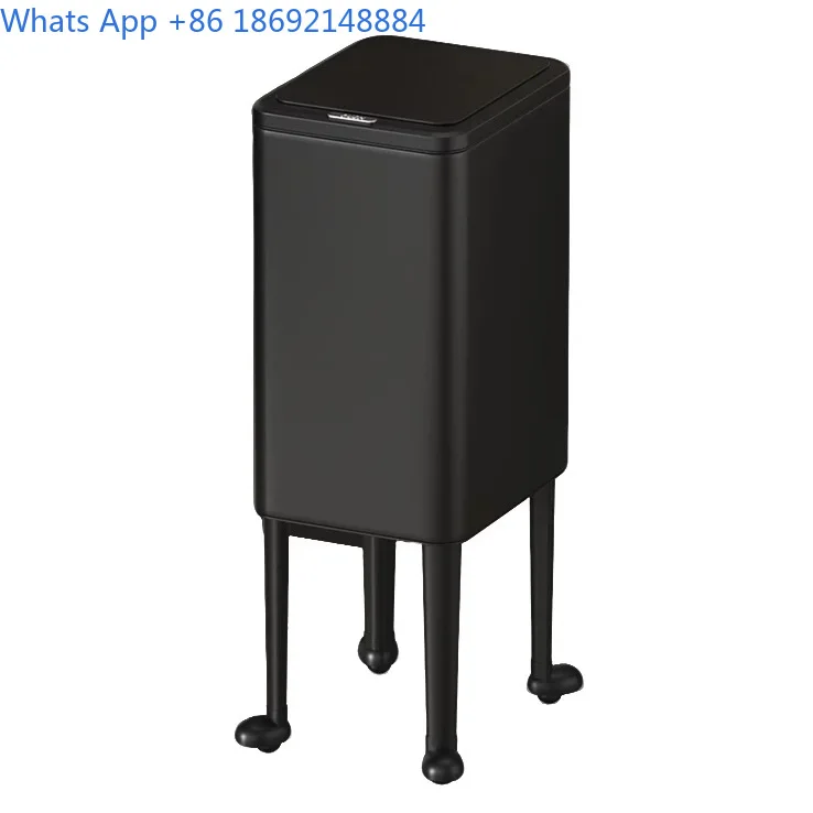 Kitchen Trash Can No Bend Mobile Home Living Room Luxury High Leg Large Capacity New Design