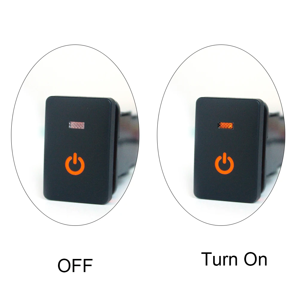 1 Stück Auto Led DRL Nebelscheinwerfer Scheinwerfer Diff Lock Radar Power On Off Schalter Taste Für Suzuki Jimny 2019 2020 2021 – Detail 2