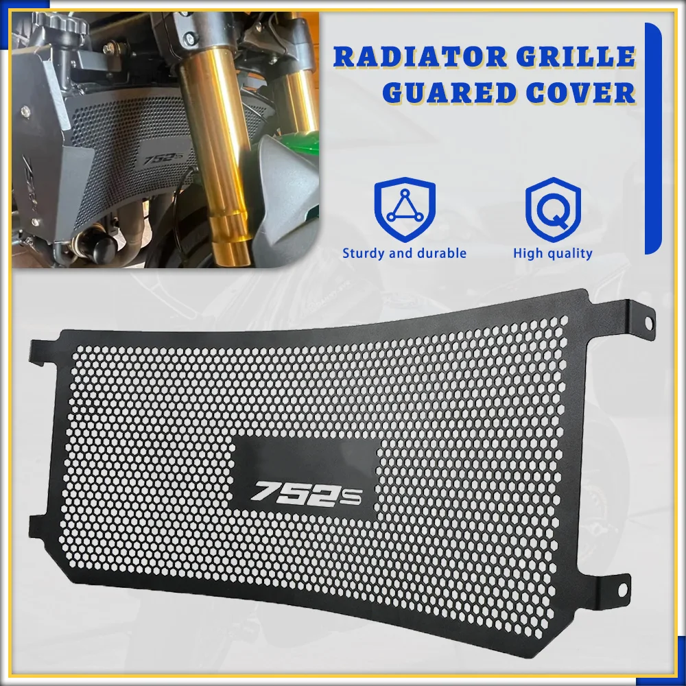 

For BENELLI 752s 2018 2019 2020 2021 2022 2023 2024 752 S Motorcycle Accessories Radiator Grille Guard Cover Protector Grill
