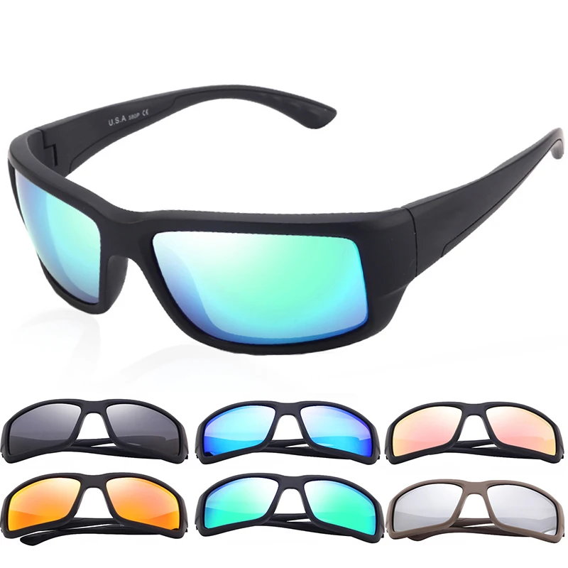 

Classic Square Polarized Sunglasses Fantail Brand Driving Sunglasses For Men Retro Mirror Sport Eyewear UV400