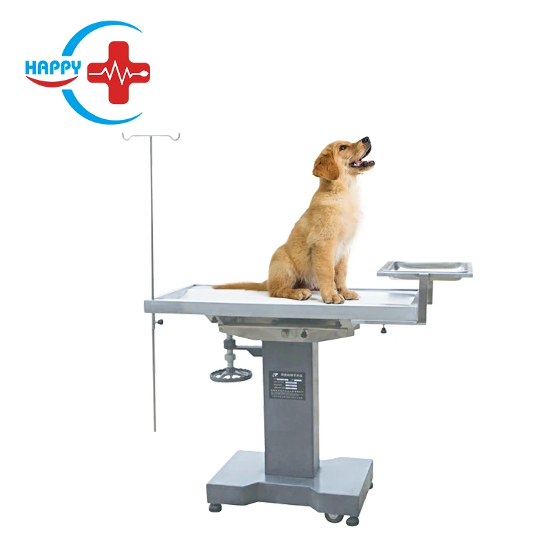 

HC-R011 vet surgical operating bed veterinary surgical bed