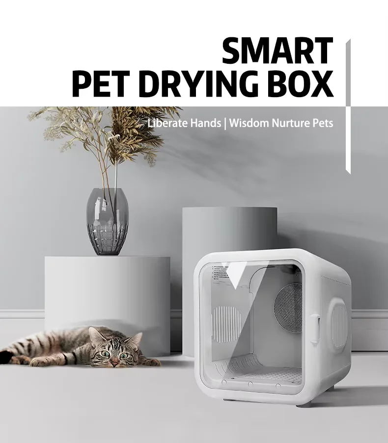 Wholesale Pet Dryer Room Equipment Auto Pet Dryer Box Dry Room Machine Smart Cabinet Pet Cat Dog Hair Dryer Box For Home Use