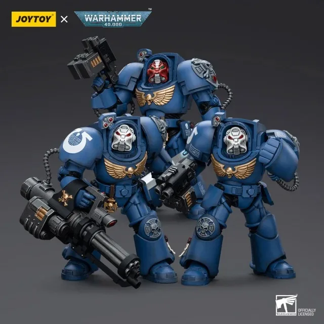 

JOYTOY Warhammer 40K Ultramarines Terminator Squad Sergeant & Terminator Action Figures Doll Decoration Gift Original Collection