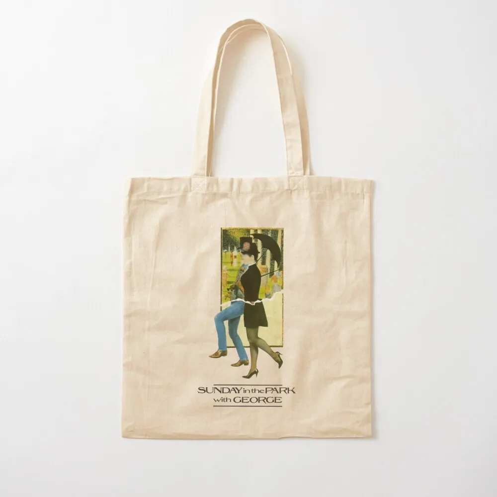 Sunday In The Park with George Musical Tote Bag Fabric bag hand bags Women's tote bag Eco Canvas Tote