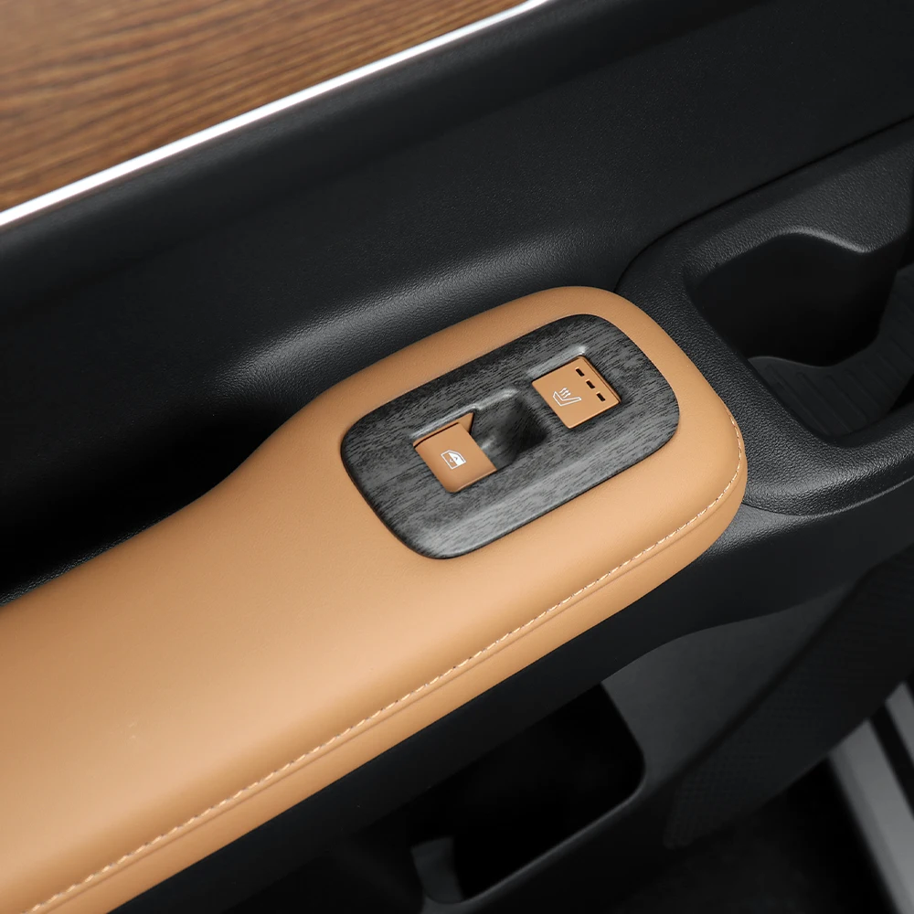 Auto Innen Zubehör Fenster Control Taste Trim Panel Türgriff Dekorative Streifen ABS Für Hyundai Santa Fe MX 5 2024 2025
