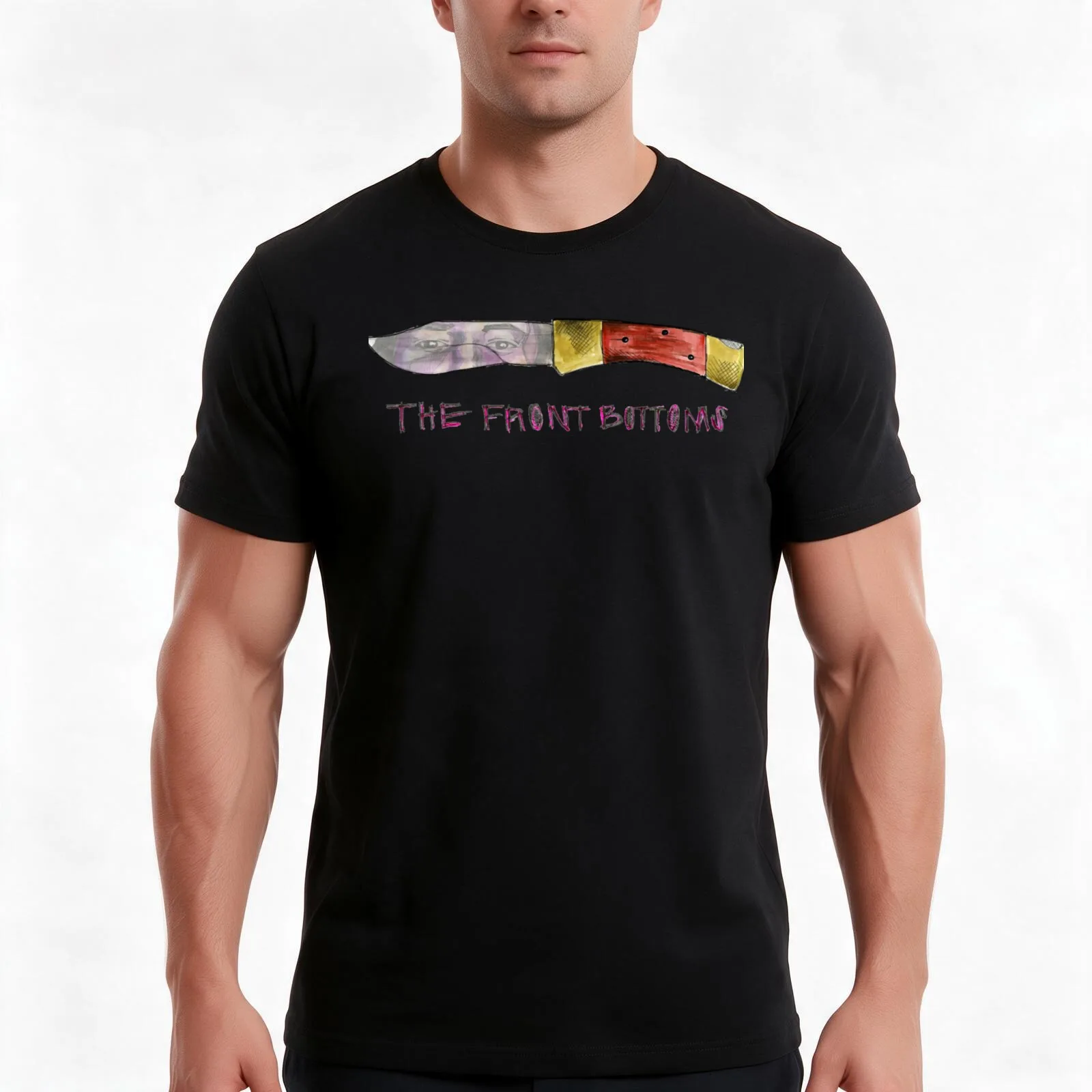 Front Bottoms Talon of the Hawk Men T Shirt man t shirt designer