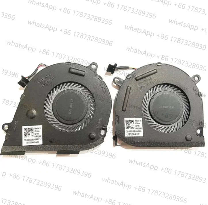 NEW CPU Cooling Fan for HP Envy X360 15-DS 15-DR 15-DR0004TX  TPN-W142 TPN-W143 L53541-001 L53542-001