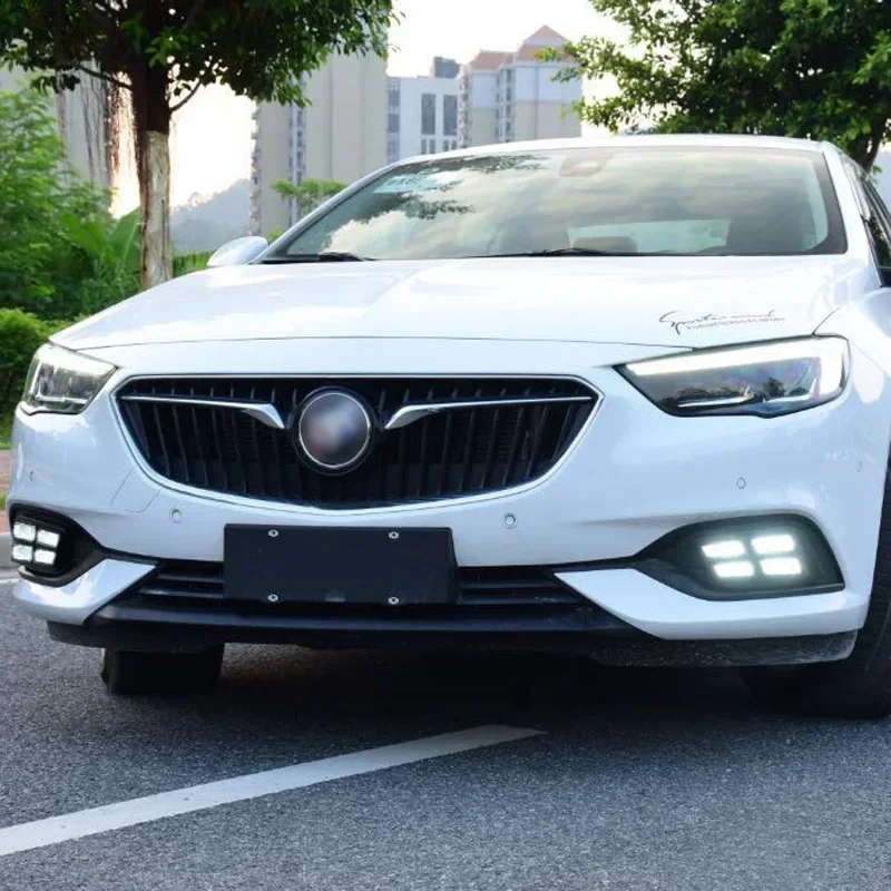 

Светодиодные дневные фары DRL для Opel Insignia 2017 2018 2019, светодиодные желтые поворотные дневные ходовые фары