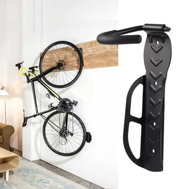 

Bike Stand Wall Mount Bicycle Holder Mountain Bike Rack Stands Steel Storage Hanger Hook Mounted Rack Stands Bicycle Accessories