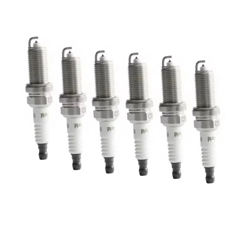 

6pcs Spark Plug For NISSAN PATROL Y62 Y61 4.0L 4.8L PATHFINDER R51 ALTIMA 3.5L 350Z Z33 INFINITI FX35 CITROEN C6 PEUGEOT 407 607