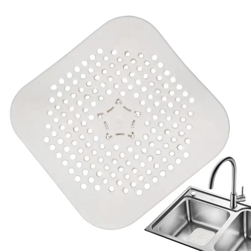 Shower Drain Cover Bathroom Hair Sink Sewer Filter Floor Strainer Water Stopper Bath Hair Catcher  Household Accessories