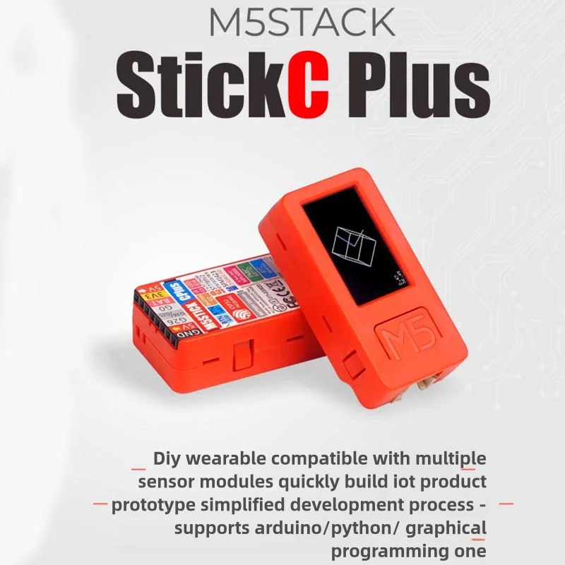 M5Stack M5StickC PLUS ESP32 IR AXP192  WiFi 1.14-inch LCD Screen IoT Controller Mini IoT Development Kit