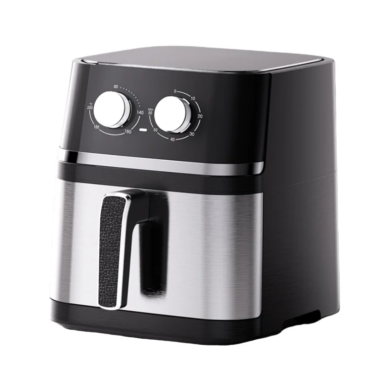

Large Capacity Modern Style Air Fryer Oven Household Oil-Free Baking High Firepower Stainless Steel Electric Fryer
