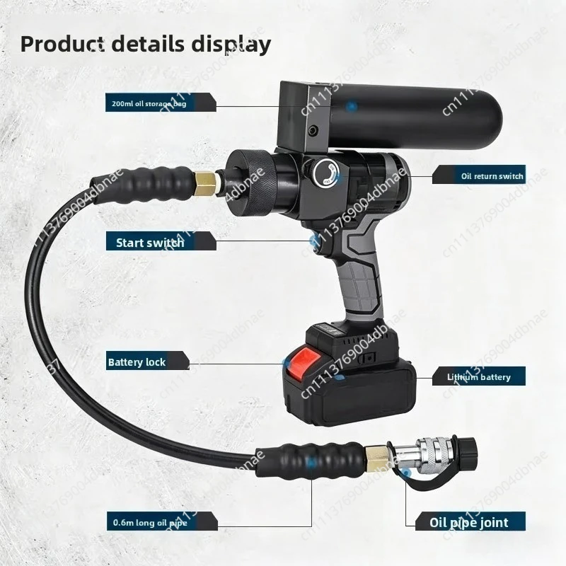 SL-240S Lithium Battery Portable Hydraulic Pump 70MPa Ultra High Pressure Electric Oil Pump