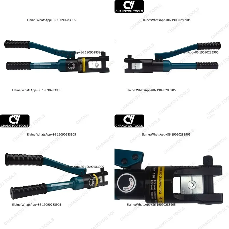 YQK-120 10-120 Mm2 Hexagonal Hydraulic Cable Lug Crimping Tool for Construction Applications
