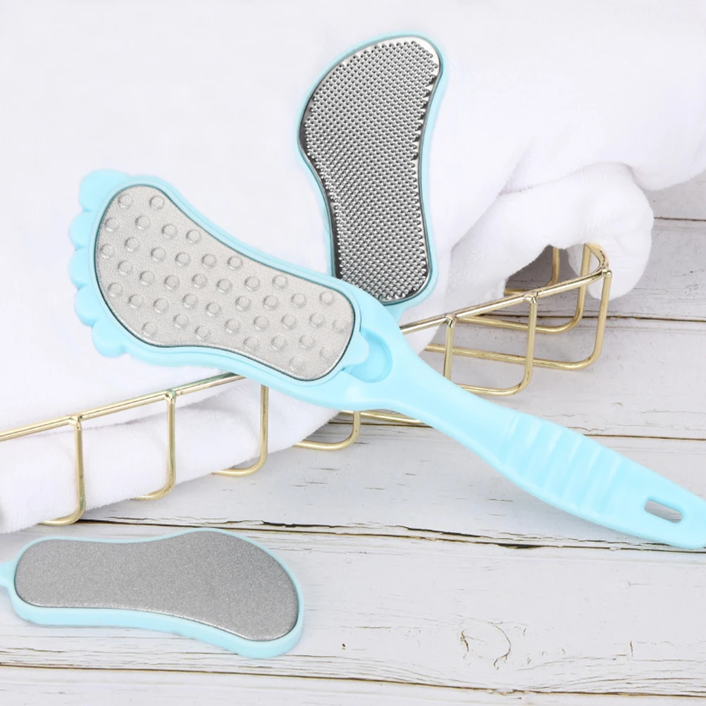 

1 set 1 Set Sky-Blue File Callus Remover Pedicure Rasp Dead Skin Remover Portable Handheld Foot Grinding Tool Foot Care Supply