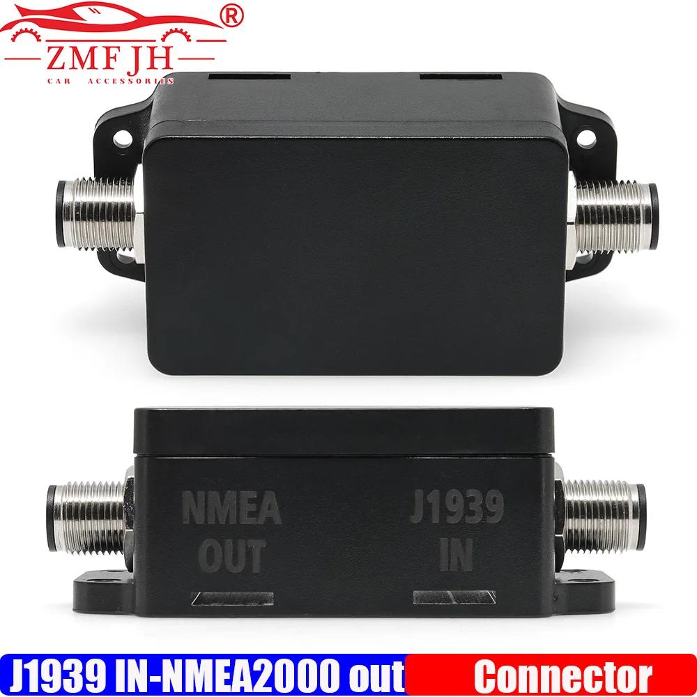 

ZMFJH J1939 Data Translated to NMEA 2000 Data Multifunction Converter NMEA2000 Adaptor Connector for Convert Car Accessories