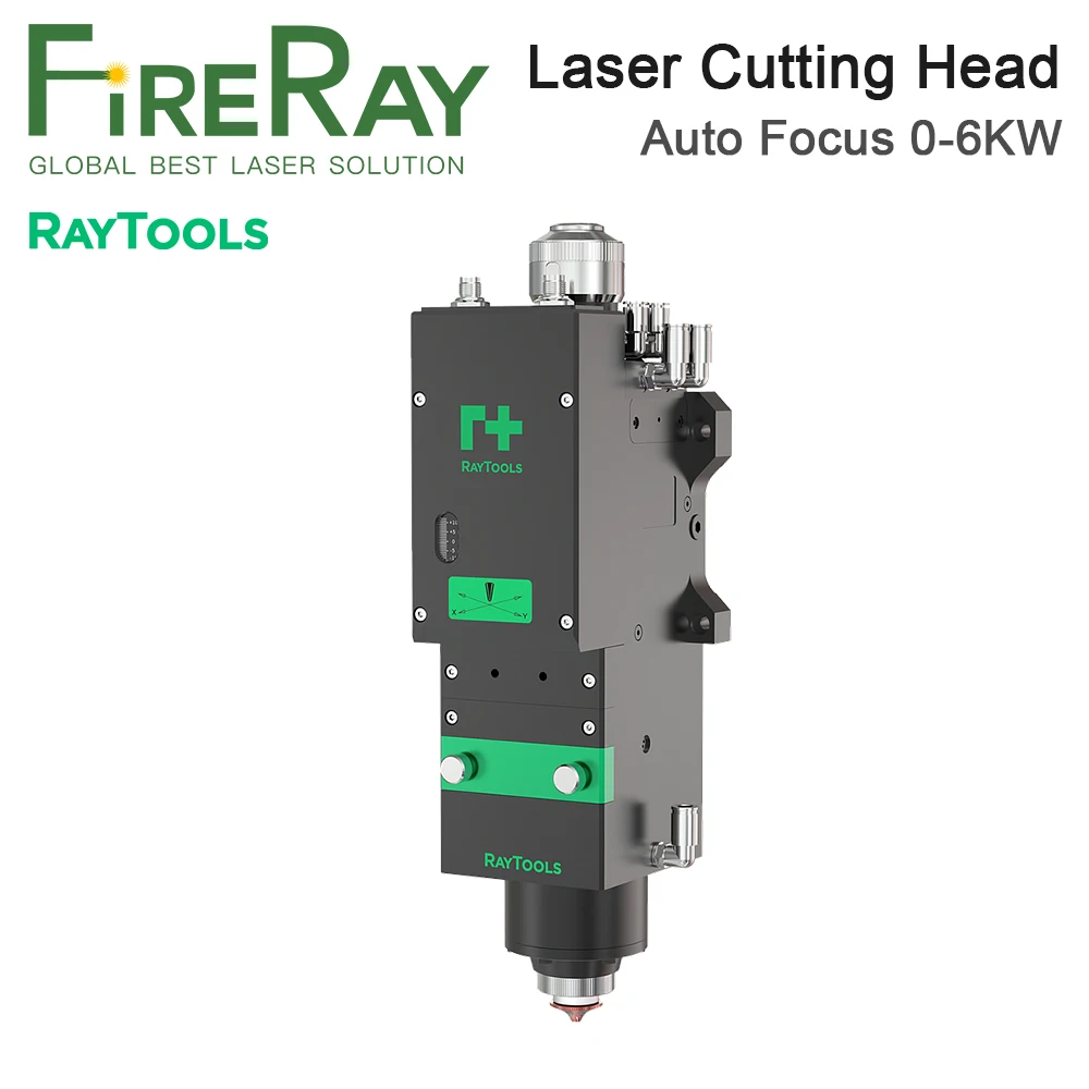 FireRay Raytools BM06K 0-6KW Collimation Length 100mm FL 150/200mm Auto Focusing Fiber Laser Cutting Head for Metal Cutting