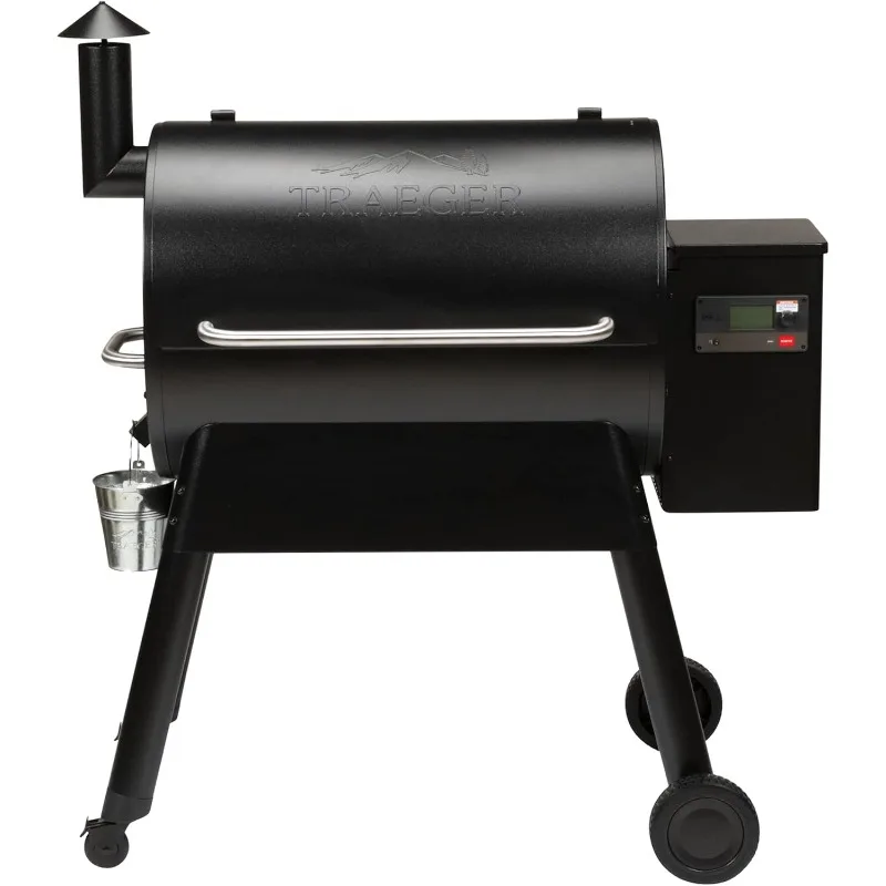 

Grills Pro 780 Electric Wood Pellet Grill and Smoker, Black, 780 Square Inches Cook Area, 500 Degree Max Temperature