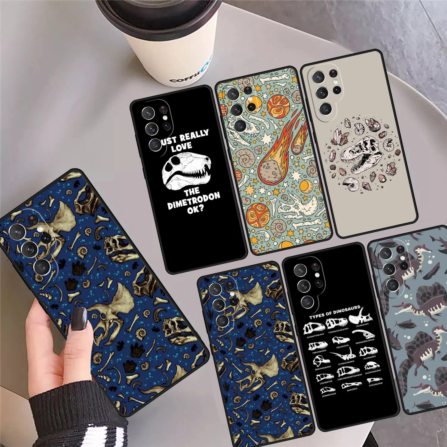 

Чехол для телефона «Леденья палеонтология динозавра» для Samsung Galaxy S24 S25 Ultra 23 S22 Plus S21 FE S20 Note 10 Pro Note 20