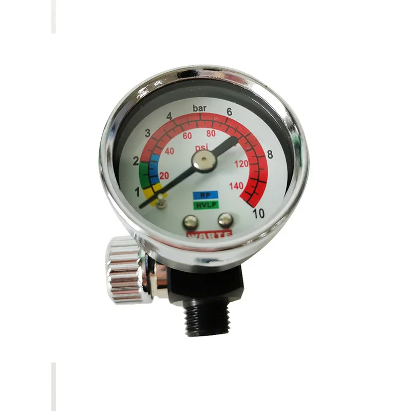 damATPRO  Warte Spray Gun Barometer Air Pressure Regulator Paint Sprayer Universal Pressure Gauge Control Valve