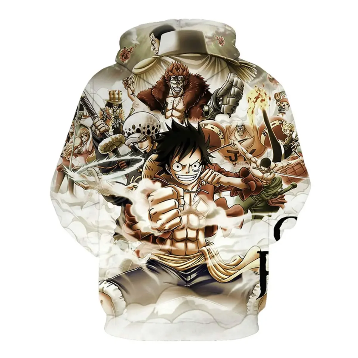 New Cartoon One Piece Roronoa Zoro 3D Hoodies Men  Fashion Casual Cosplay Costume Funny Spring Streetwear Sweatshirt  Jacket