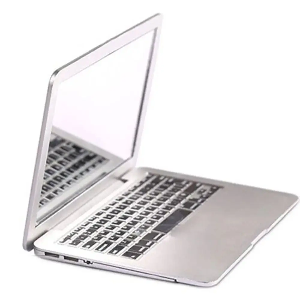 Pocket Laptop Mini Makeup Mirror Glass Handheld Pocket Mirror Portable Vanity Folding Mirrors Home Decorative