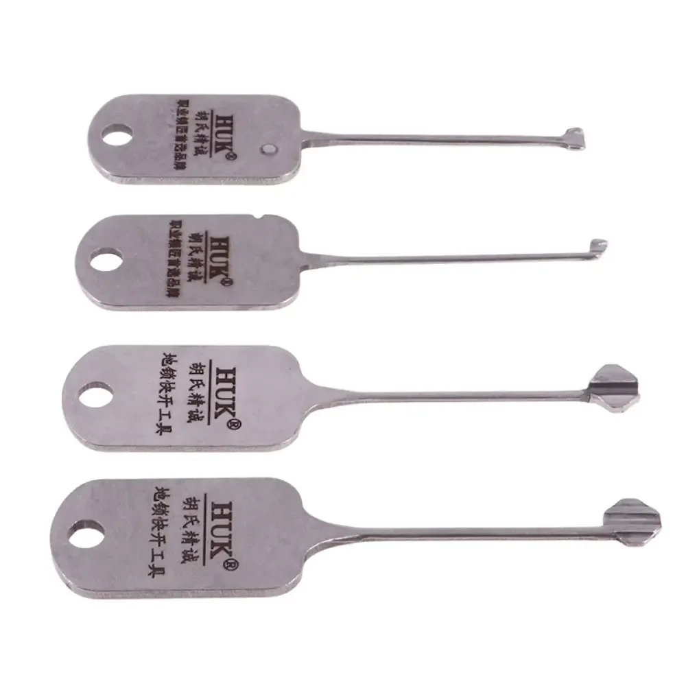 2PCS/set Lock Opener Tool HUK OUTRUNNER 2IN1 Locksmith SET Practice Locksmith Repair Tools