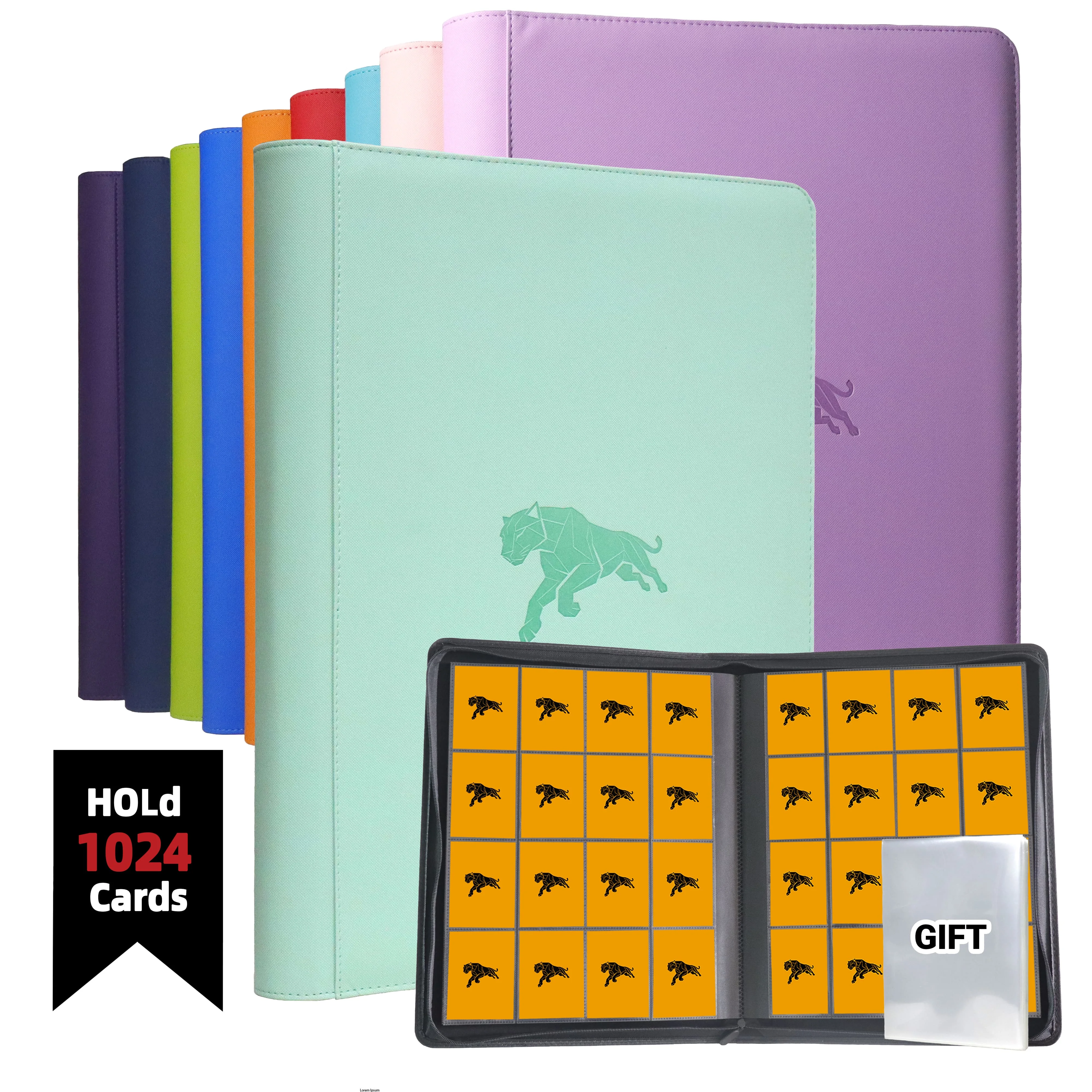 classeur-de-cartes-a-collectionner-a-16-pochettes-capacite-1024-cartes-album-a-chargement-double-face-pour-cartes-tcg-cartes-sportives-cartes-de-jeu