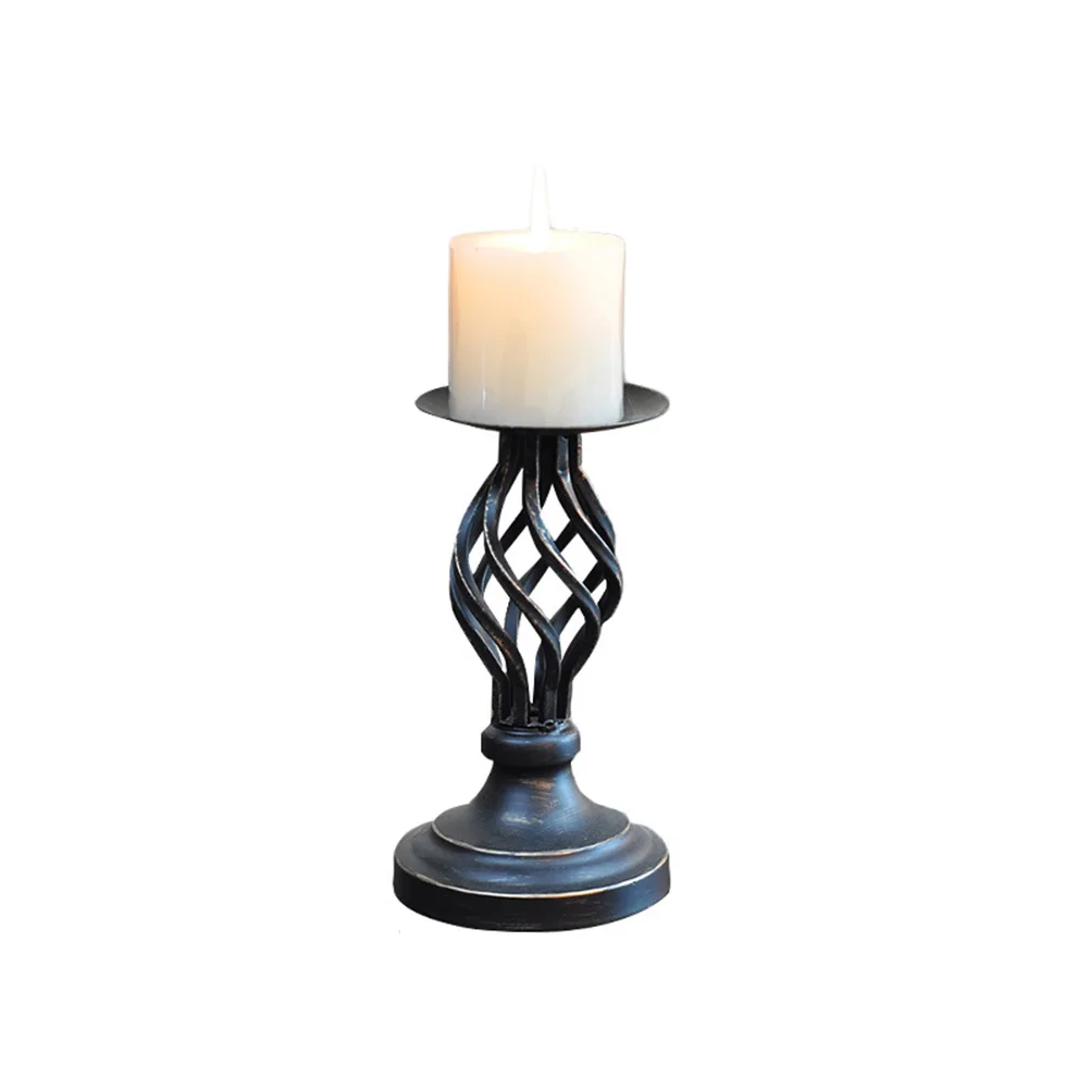 Ретро металлические подставки Candlestand уникальный дизайн ароматический подсвечник домашний офис декор долговечные многоразовые подарки