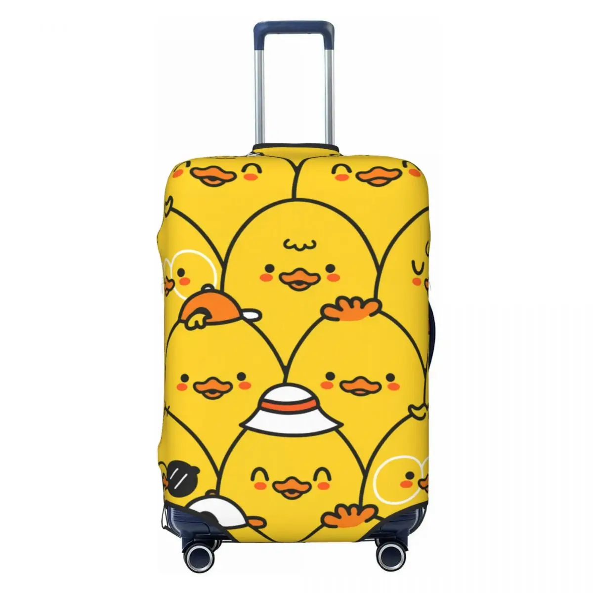 

Custom Cute Funny Ducks Pattern Suitcase Cover Dust Proof Luggage Covers Protector for 18-32 inch