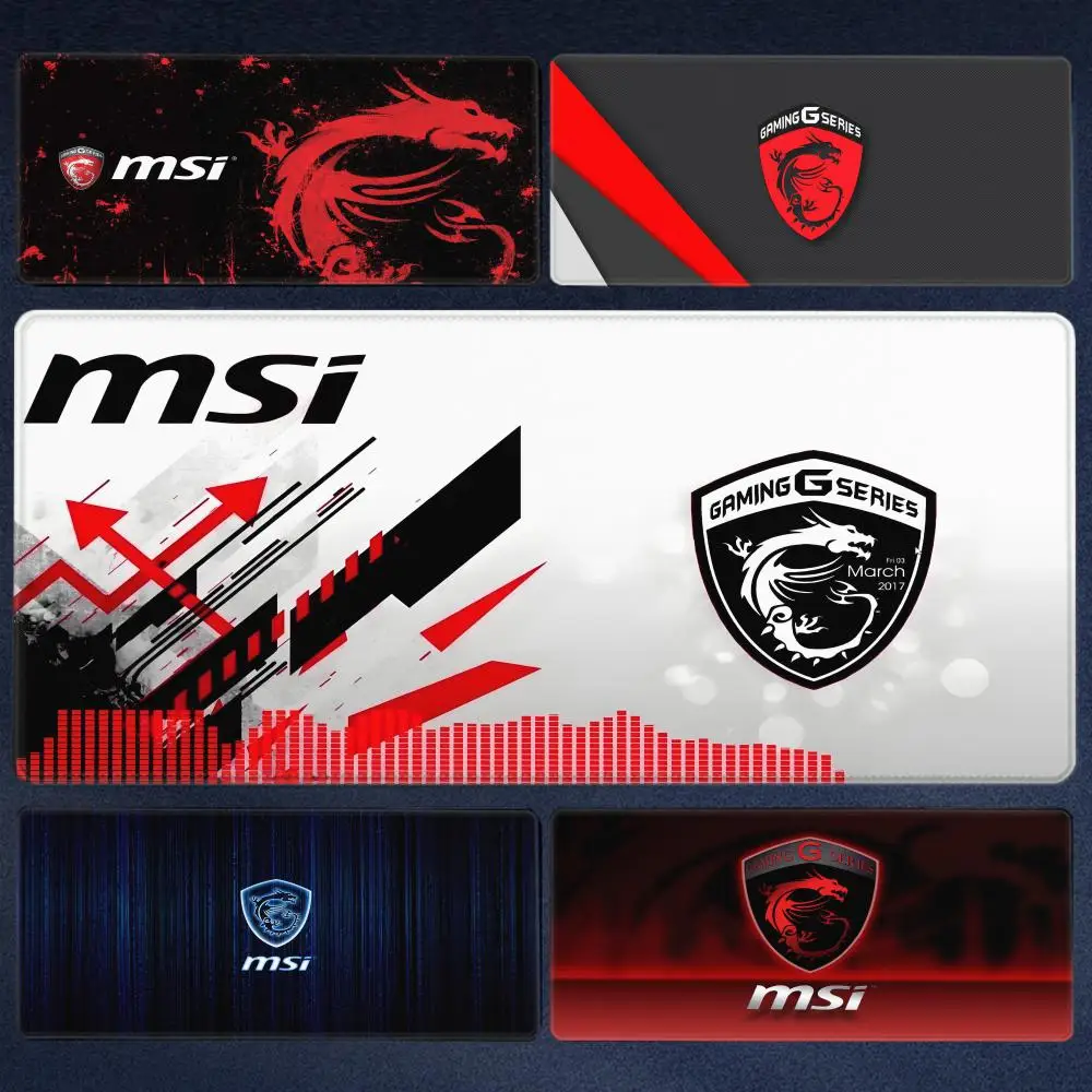 

MSI Table Mat Mouse Pad Desk Mouse Pad Cute HD Desk Pad Extended Gaming Keyboard Mats Large XXL Gamer Mousepad 90x40