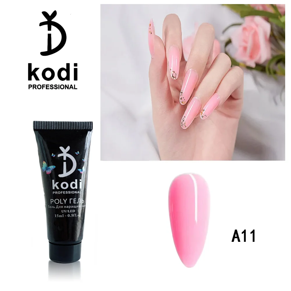 YD KODI-Gel UV professionnel pour extension d'ongles, vernis à ongles XR, 15ml, N64.Art Design