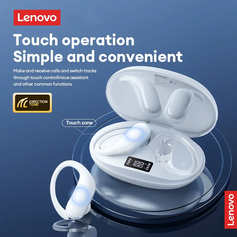 AI Translator Earbud Lenovo LP75 Pro XT55 TWS Bluetooth Noise Reduction HD Call Translation Headphones Travel Translator Headset