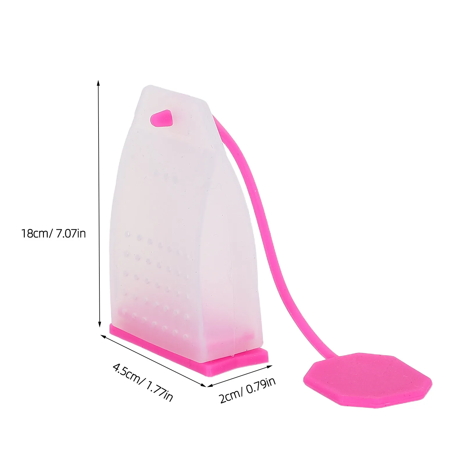 4Pcs Reusable Silicone Tea Infusers Loose Leaf Filter Bags Diffuser for Cups Mugs Home Travel Portable Tea Strainer