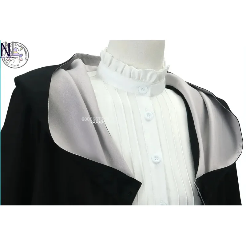 Frieren Beyond Journey's End Anime Fern Cosplay Costume Women Cloak Coat Dress Headwear for Halloween Comic Con Fern Outfits