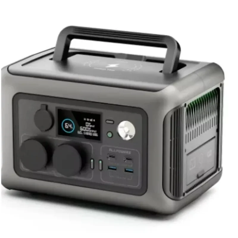 【Best-selling】R600 Portable Power Station Portable Power Generator PD100W APP Control UPS Function